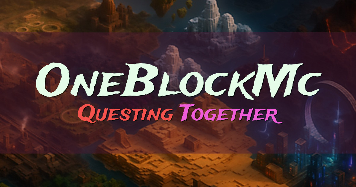 OneBlockMc OneBlock Minecraft server