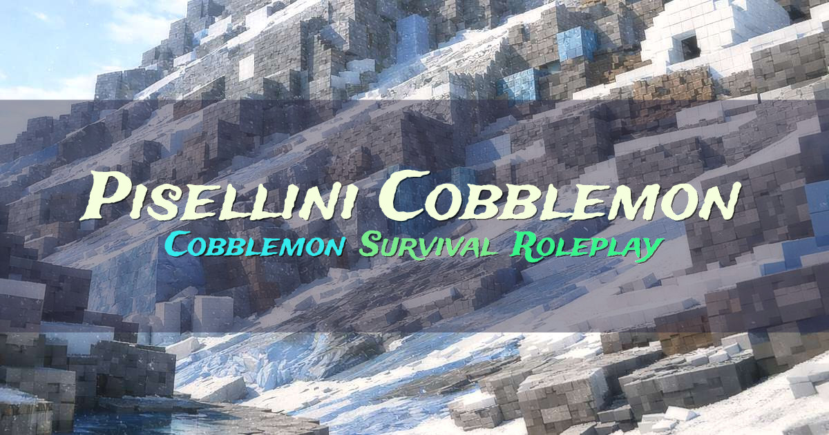 Banner for Pisellini Cobblemon con Mega Evoluzioni e Raid (play.pisellinicobblemon.com)