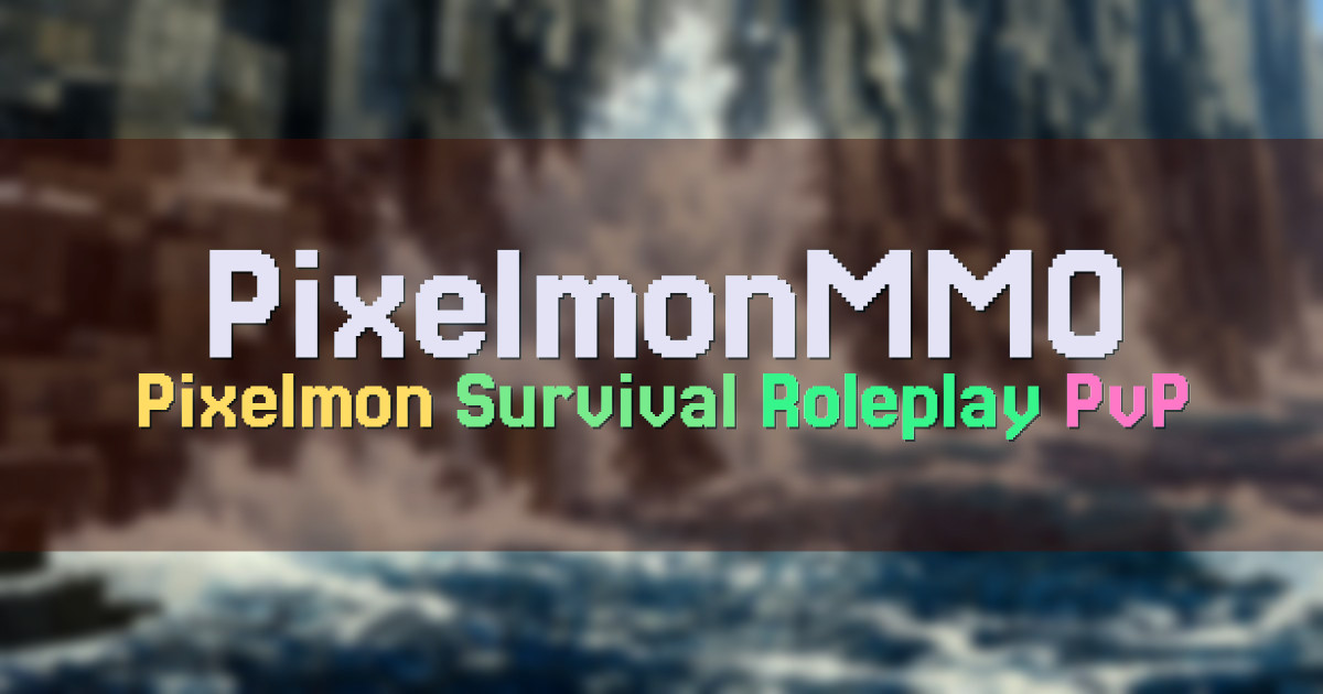 Banner for PixelmonMMO Kanto to Paldea Journey (142.44.139.191)