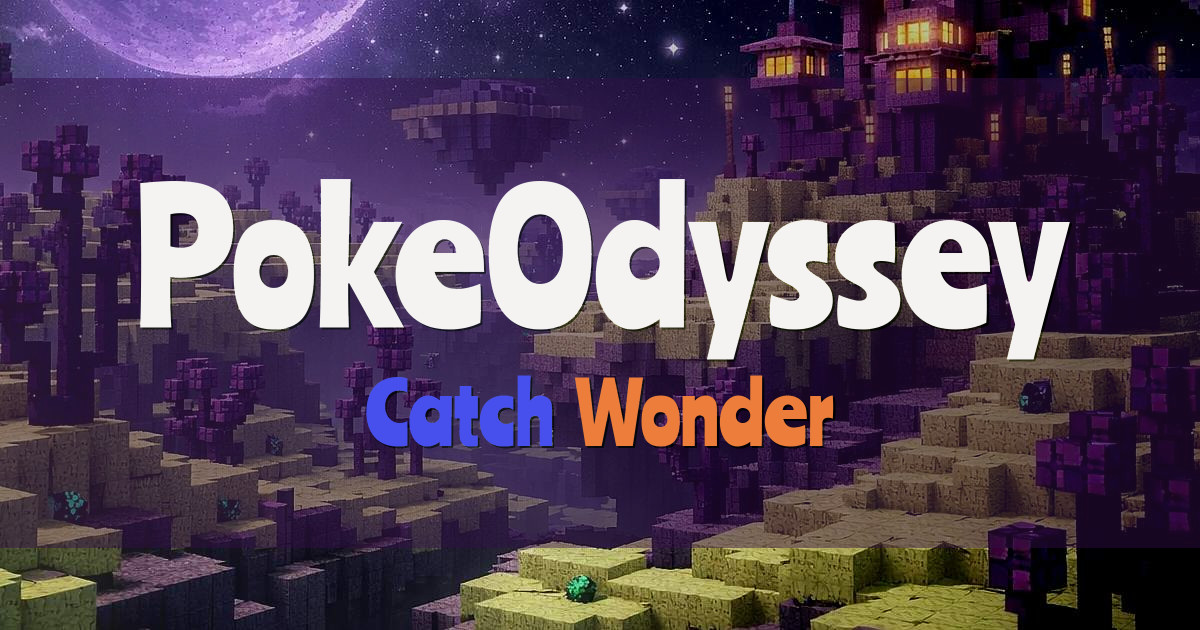 PokeOdyssey Cobblemon Minecraft server