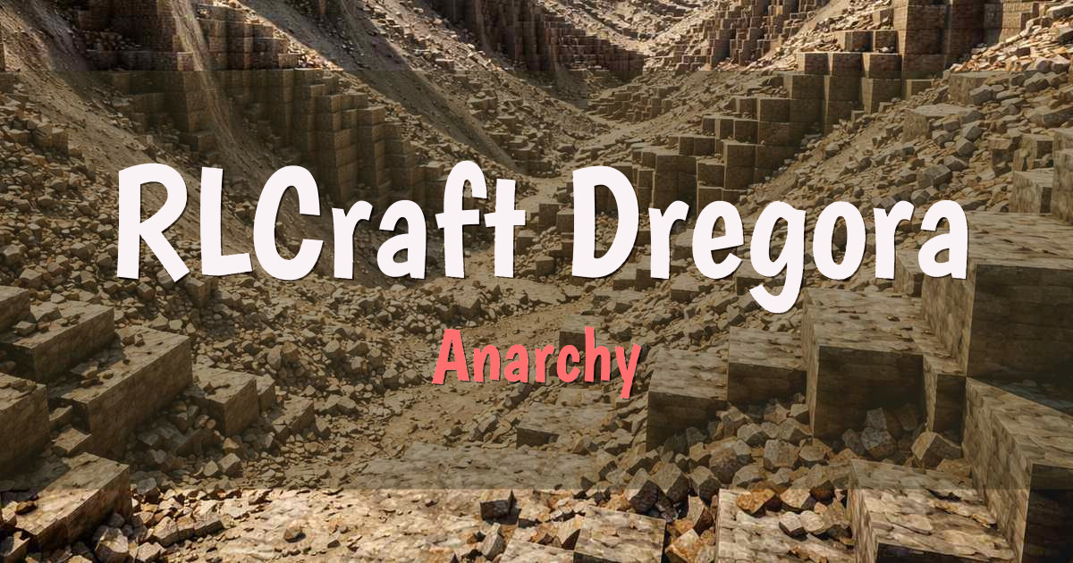 RLCraft Dregora Anarchy Beta Server Anarchy Minecraft server