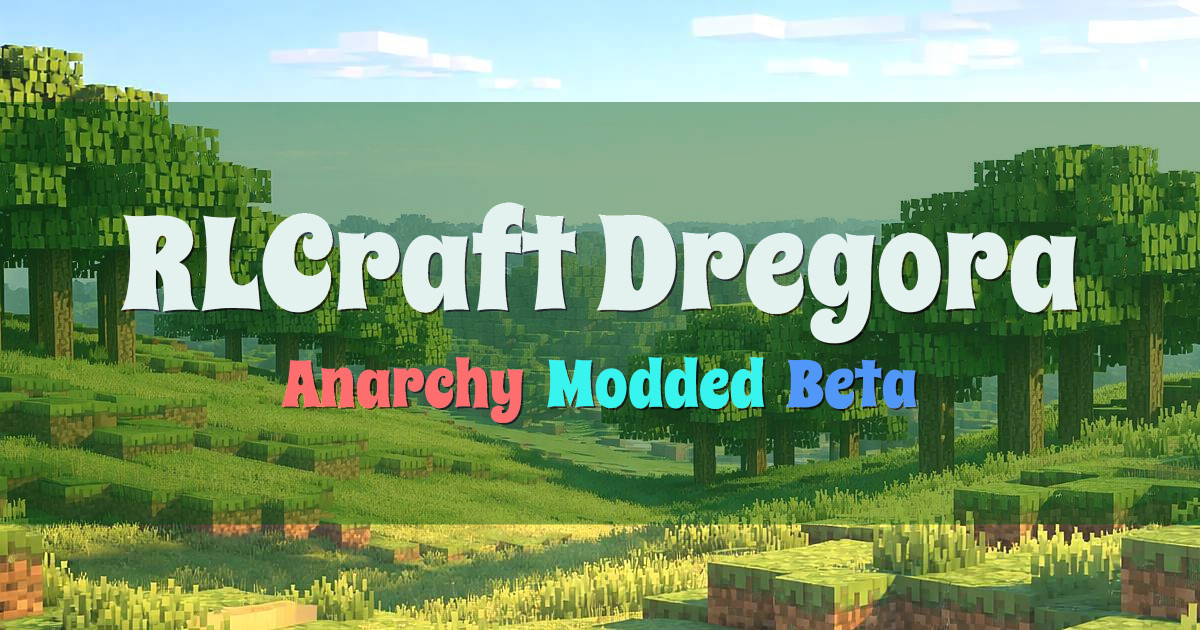Banner for RLCraft Dregora Anarchy Beta Server (rlcraftanarchy.aternos.me)