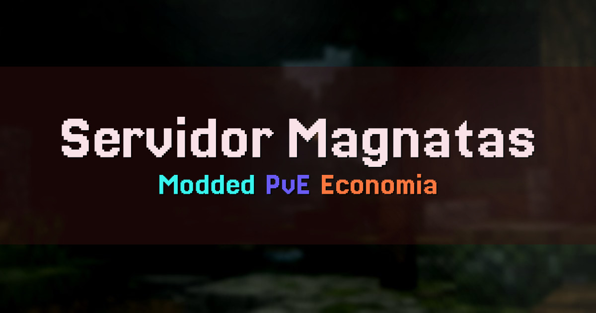 Banner for Servidor Magnatas Modpacks ATM10 e Magnatas Original (jogar.servidormagnatas.com.br)