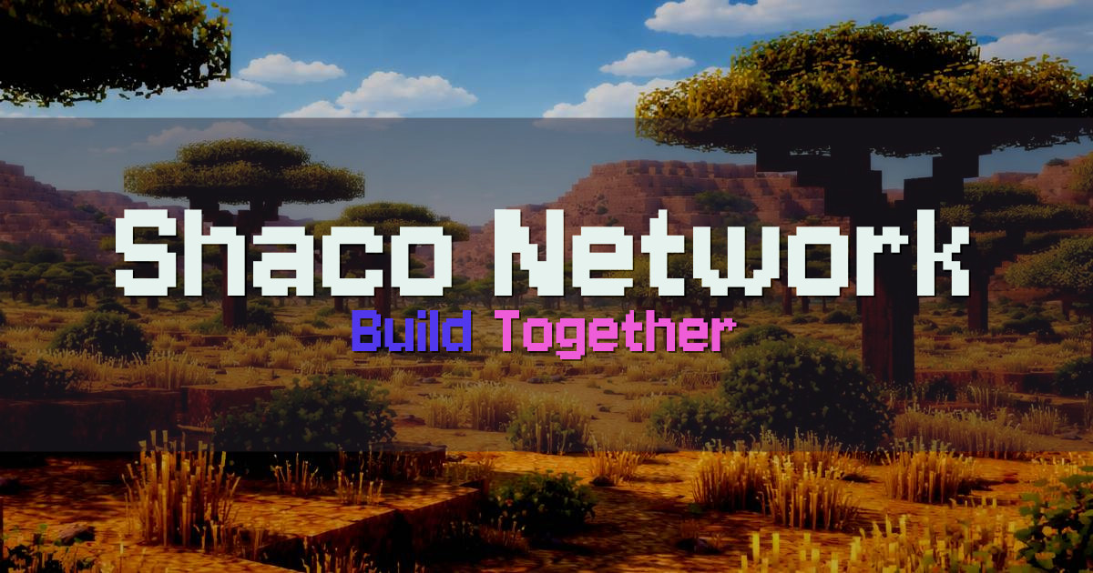 Shaco Economy Minecraft server