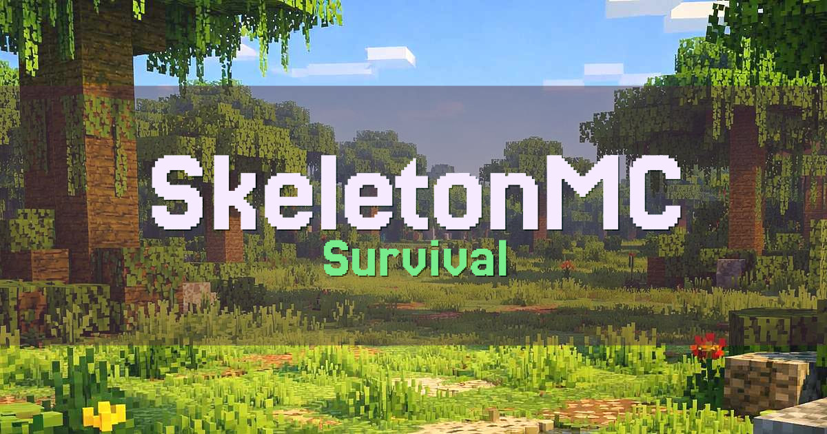 Banner for SkeletonMC Survival