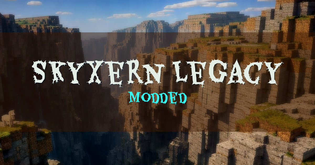 Skyxern Legacy Modded Minecraft server