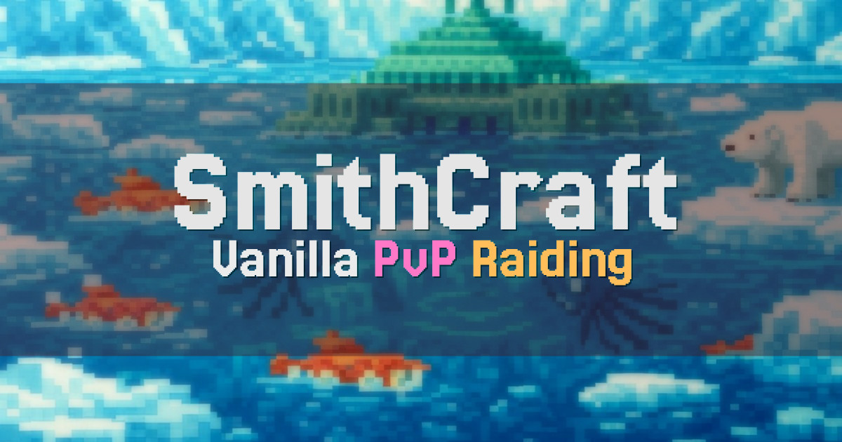 Banner for SmithCraft Vanilla Survival With Few Rules (play.smithcraft.cc)