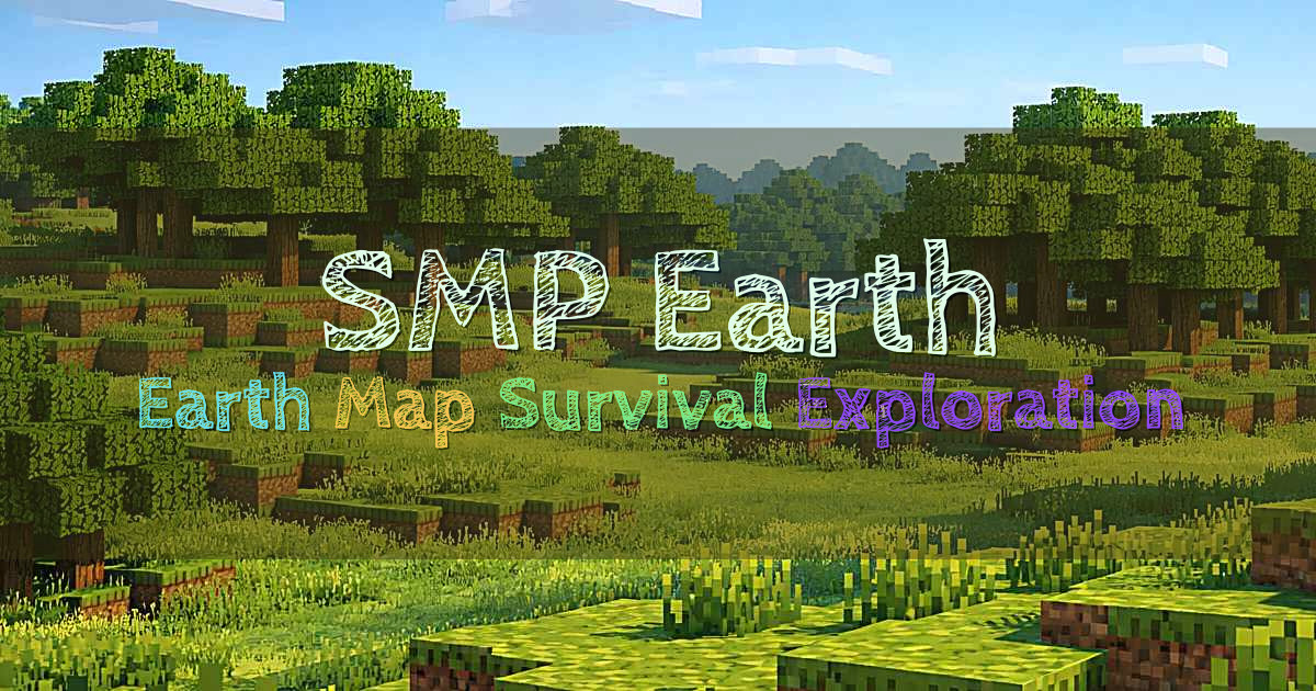 Banner for SMP Earth Global Map Survival (smp.earth)