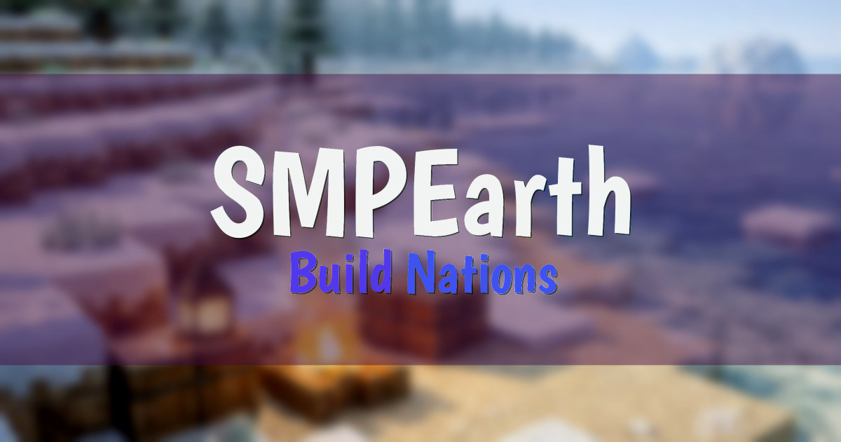 SMPEarth Earth Minecraft server