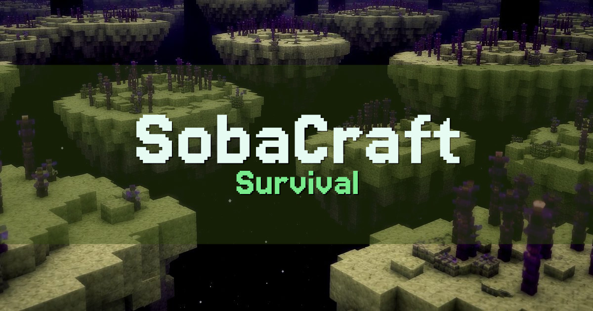 SobaCraft Survival Minecraft server