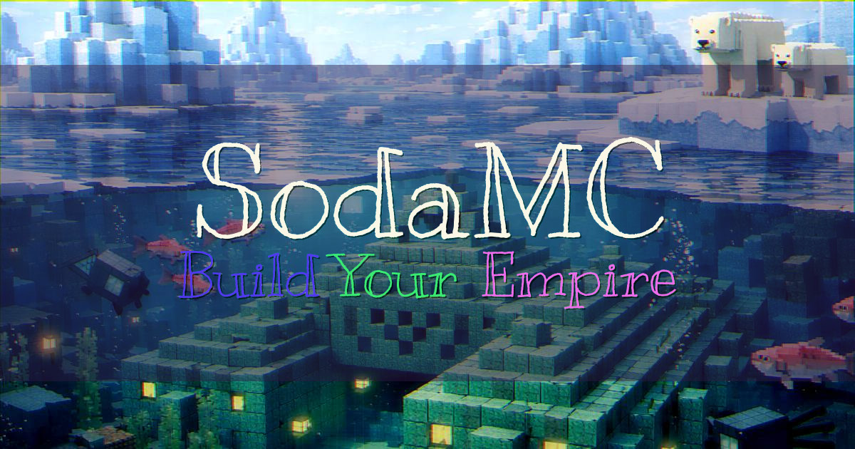 SodaMC Earth Minecraft server