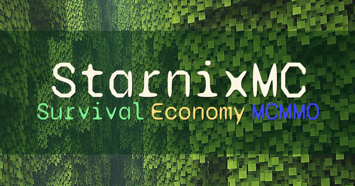 Banner for StarnixMC Custom World Survival (play.starnixmc.xyz)