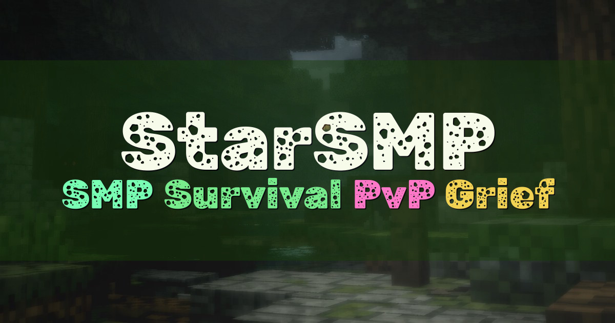 Banner for StarSMP Balkan SMP sa PvP i Grief (starsmp.lol)