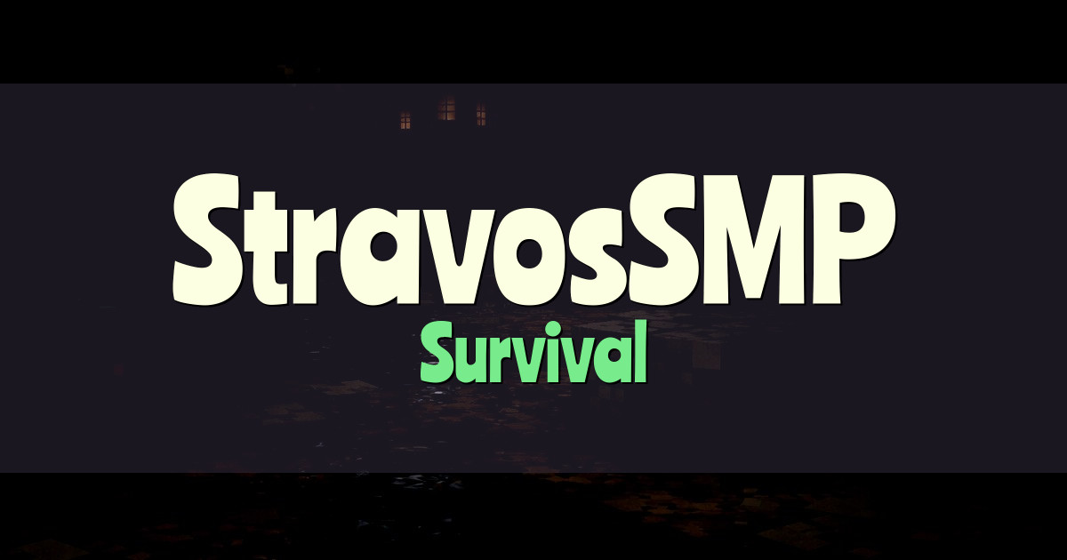 StravosSMP Survival Minecraft server