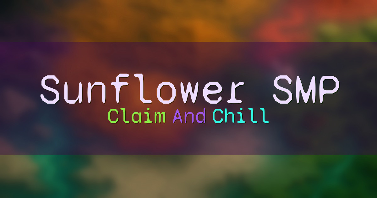 Sunflower SMP Survival Minecraft server