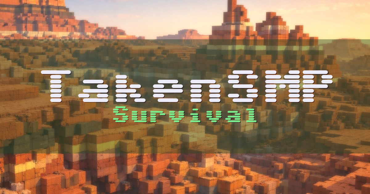 Banner for TakenSMP Survival (bedrock.takensmp.net)