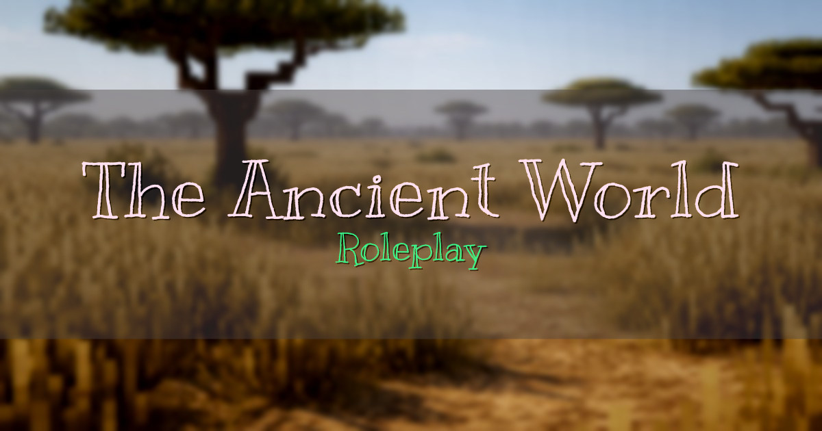 The Ancient World Roleplay Minecraft server