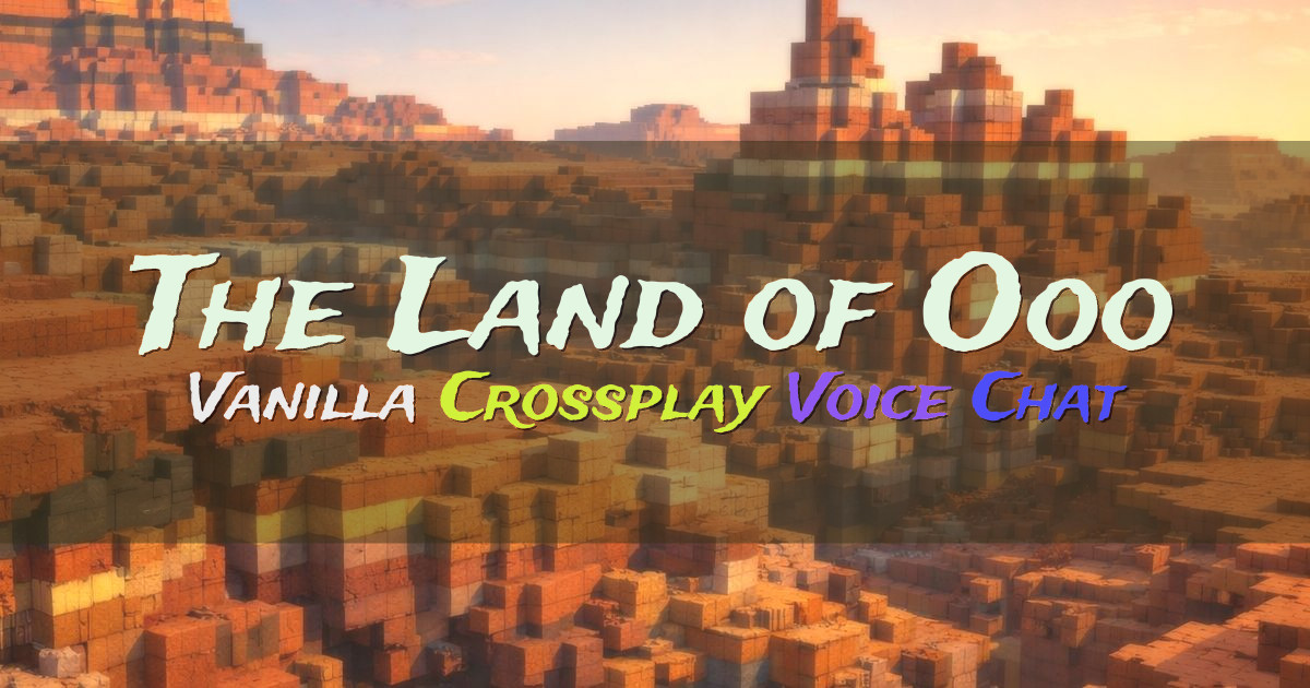 Banner for The Land of Ooo Vanilla Survival With Crossplay (mc.dns-services.net)