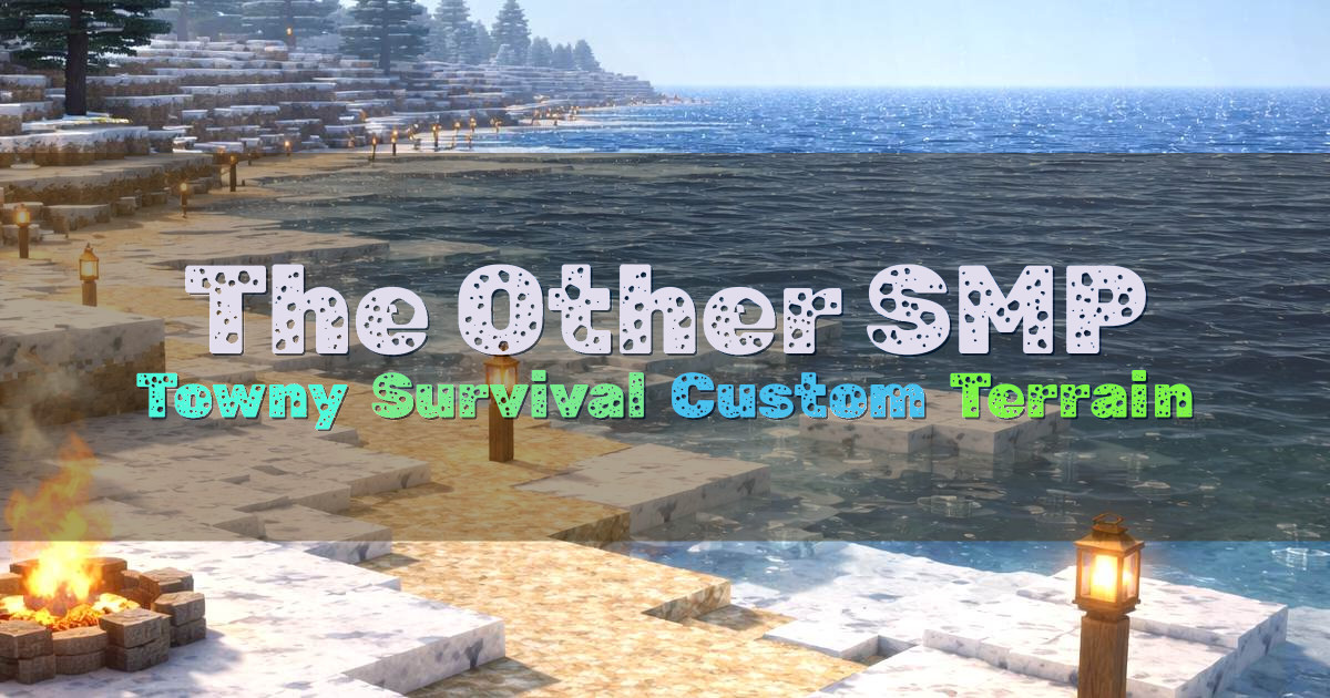 Banner for The Other SMP Towny Survival with The Core (play.theothersmp.uk)