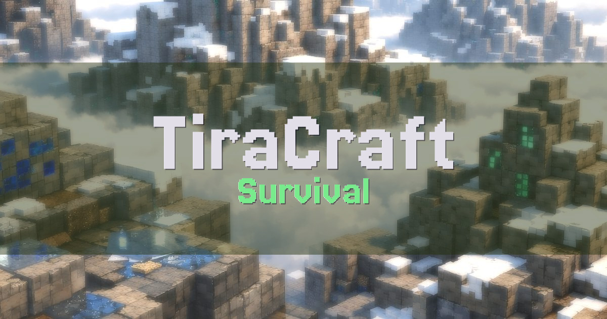 Banner for TiraCraft Survival (play.tiracraft.pro)