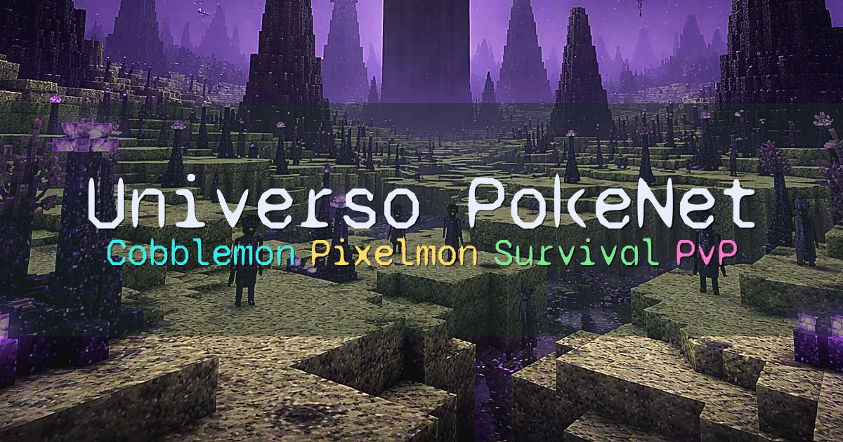 Banner for Universo PokeNet Cobblemon y Pixelmon Survival (play.universopokenet.com)