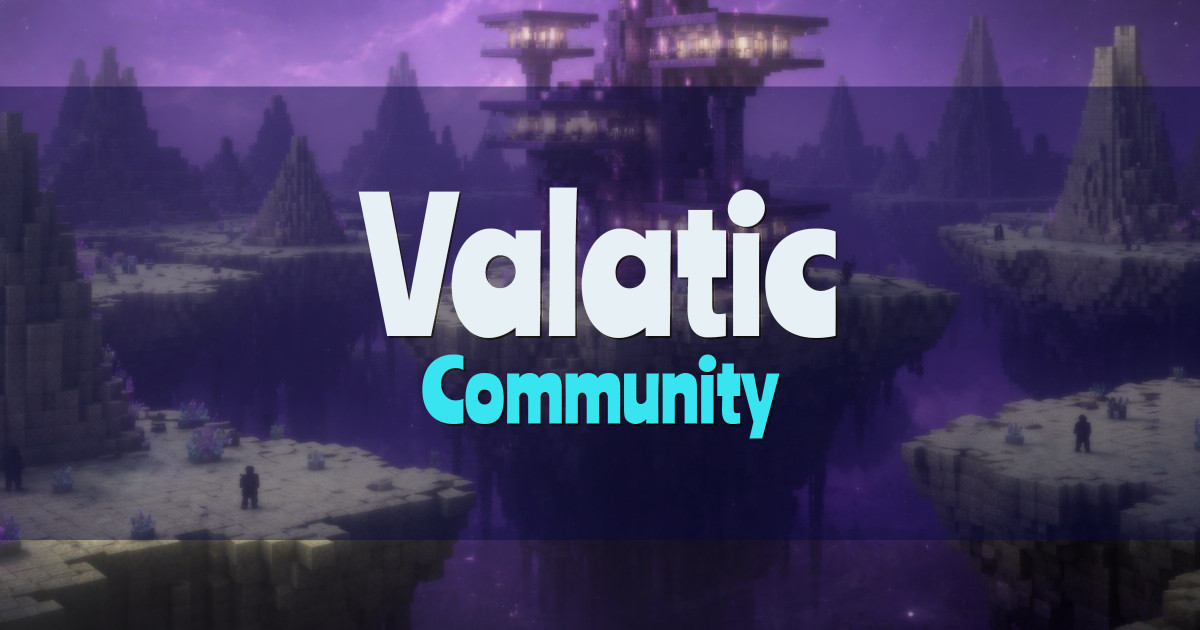 Banner for Valatic Community (play.valatic.net)