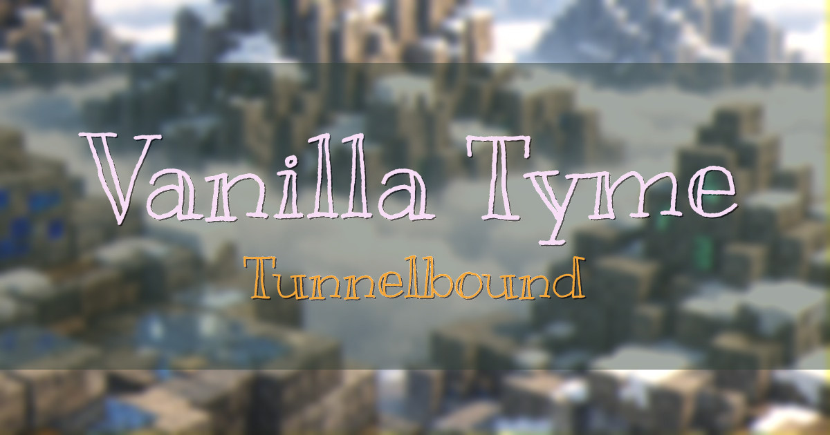 Vanilla Tyme Survival Minecraft server