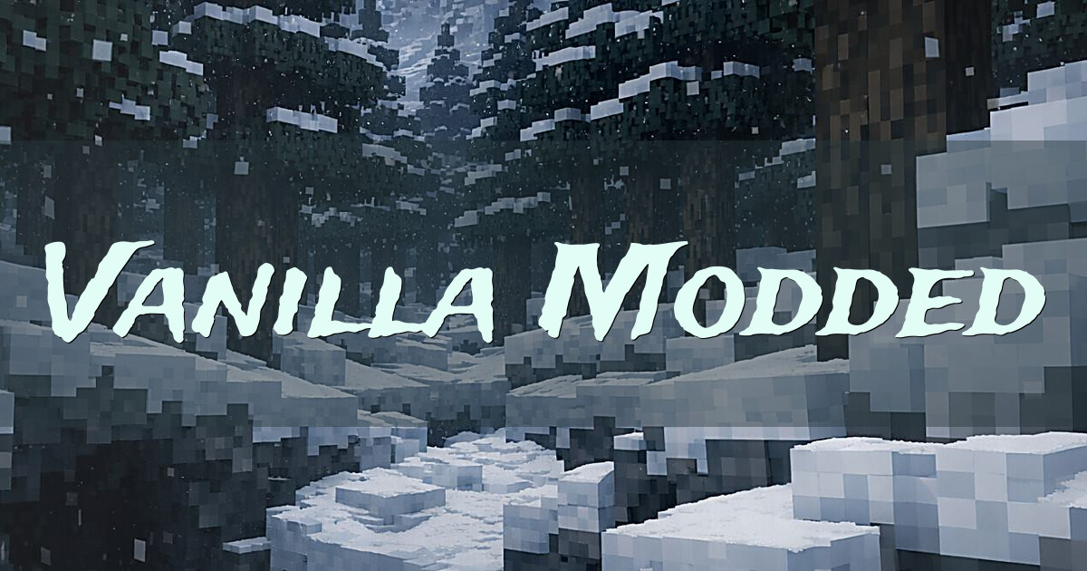 Banner for Vaulted Vanilla Modded Feel Vanilla SMP (vaultedvanilla.org)