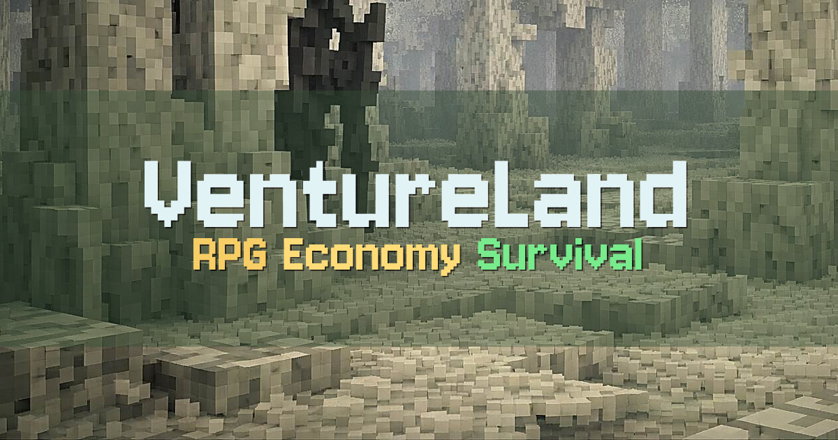 Banner for VentureLand RPG Adventure World (mc2.ventureland.net)