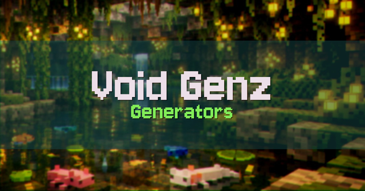 Banner for Void Genz Generators (voidgenz.apect.host)