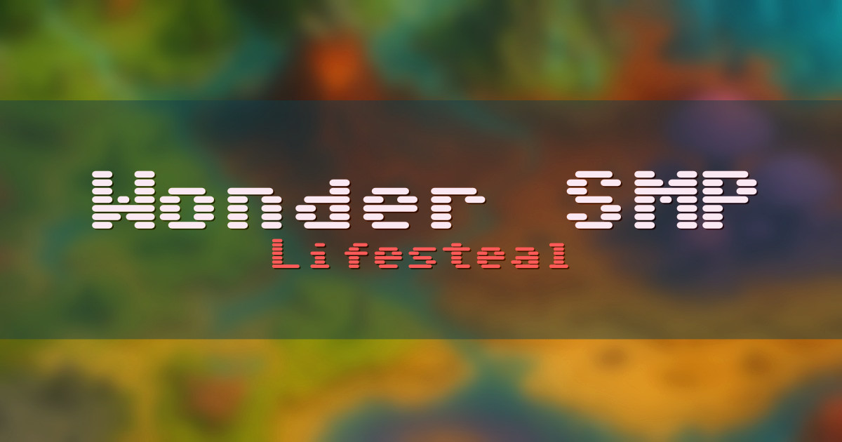 Wonder SMP Lifesteal Minecraft server