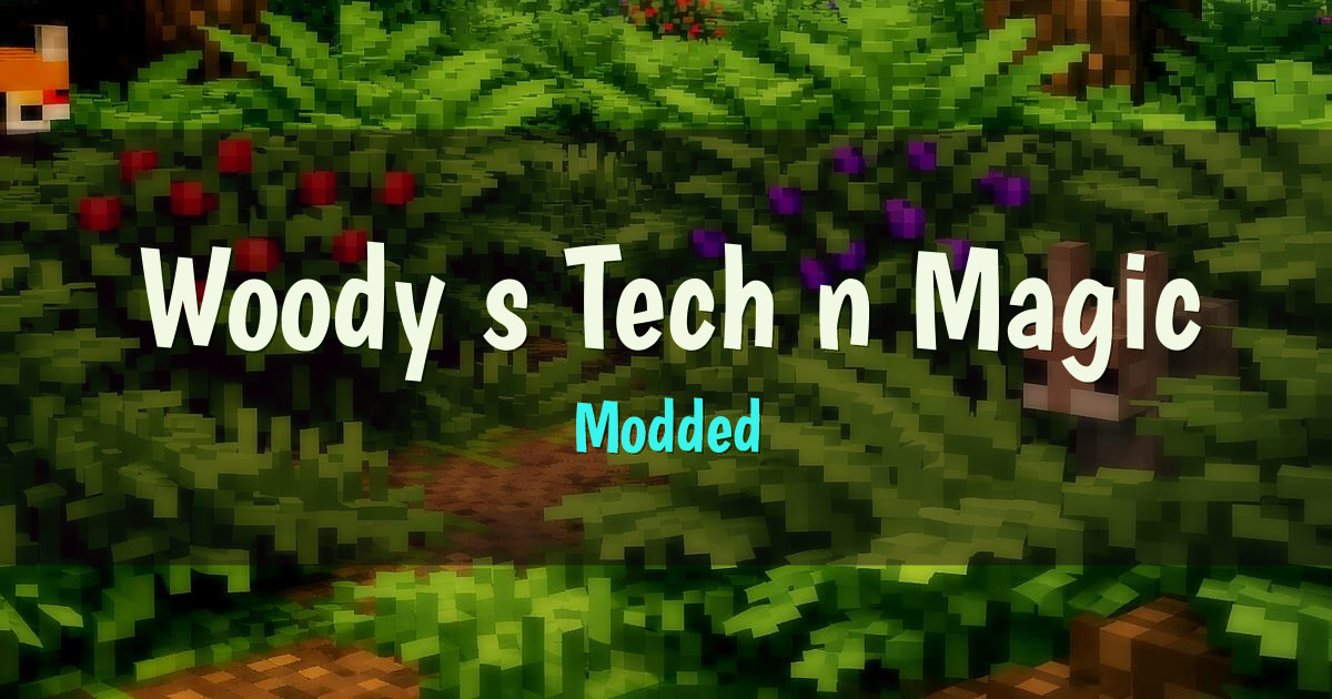 Woody’s Tech n Magic Origins Modded Minecraft server