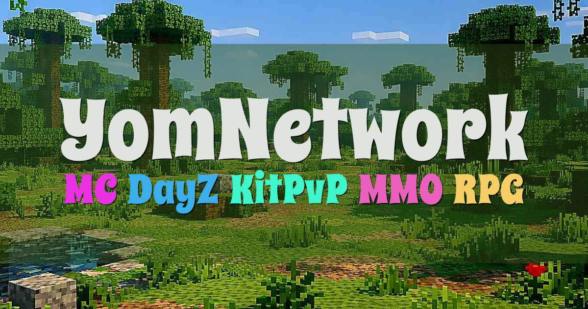 Banner for YomNetwork MC DayZ WarZone PvP Infernal Realms (play.yomnetwork.ca)