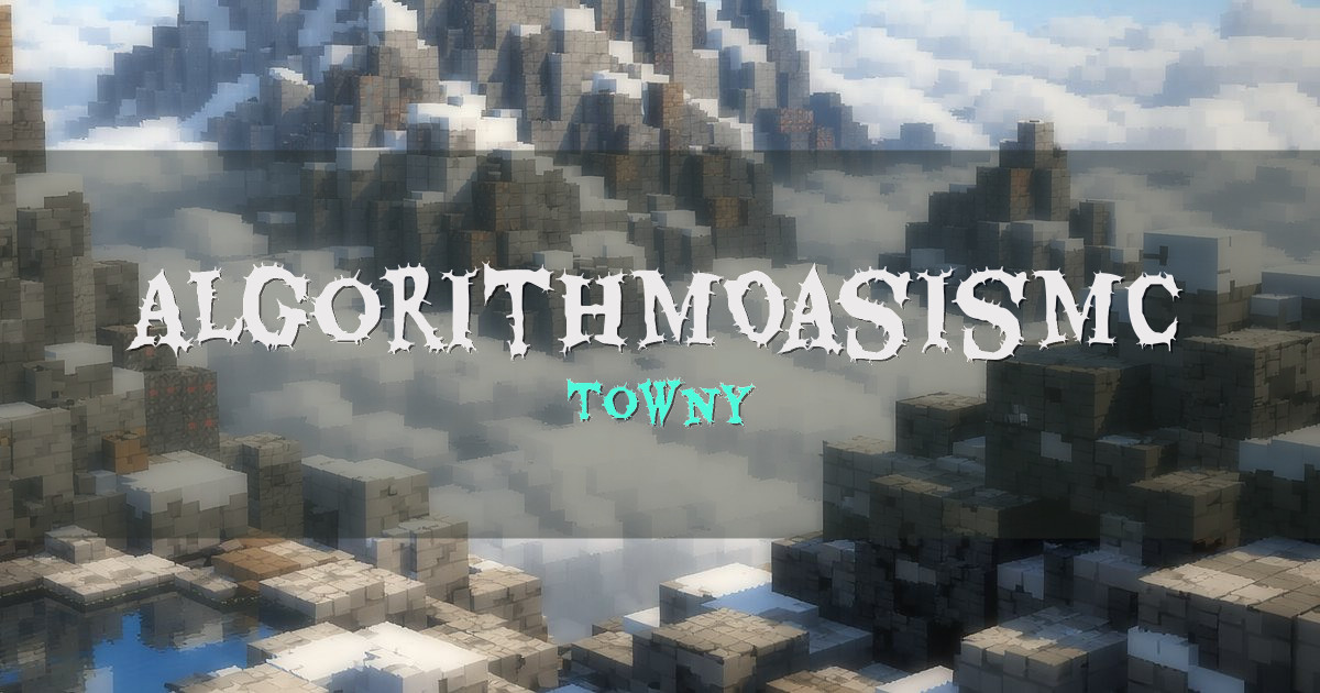 AlgorithmOasisMC Towny Minecraft server