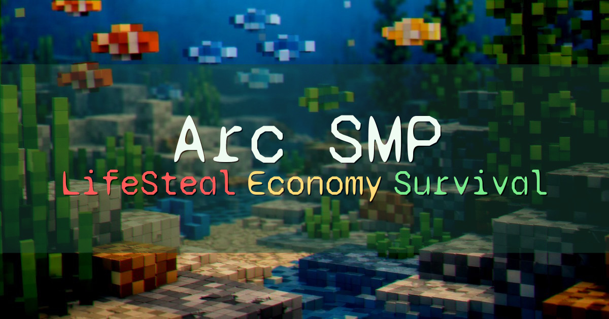 Banner for Arc SMP Lifesteal Economy Survival (arc.ultramc.co)