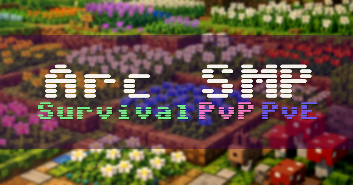 Banner for Arc SMP Pure Survival SMP with Progression and Events (arc.ultramc.co)