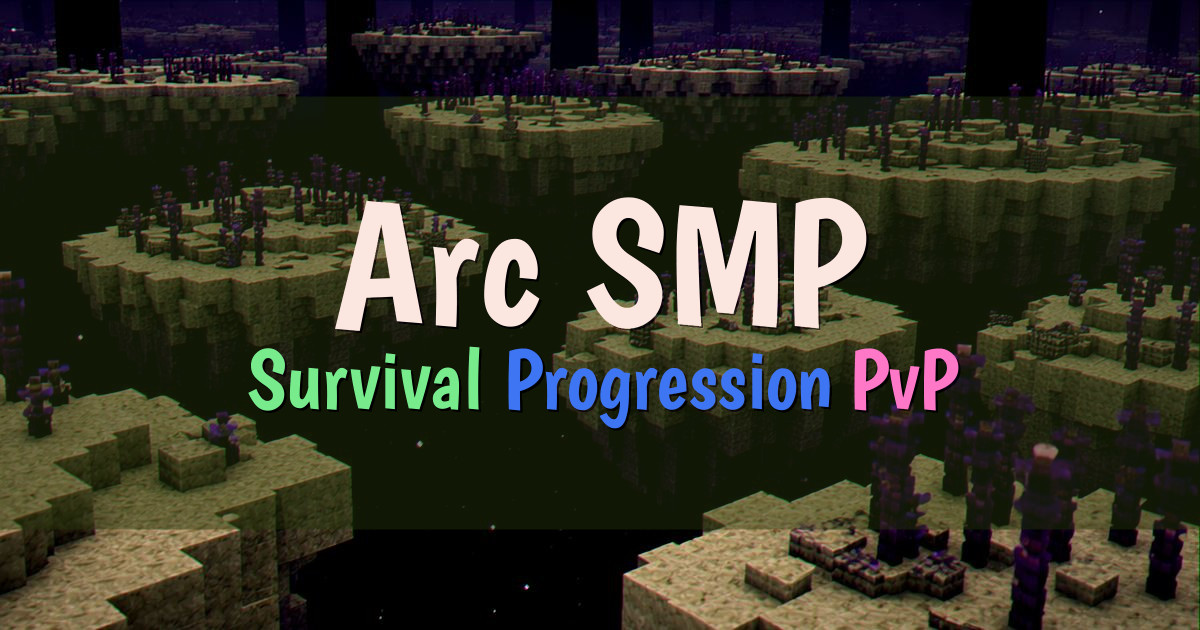 Banner for Arc SMP Survival Progression and PvP (arc.ultramc.co)