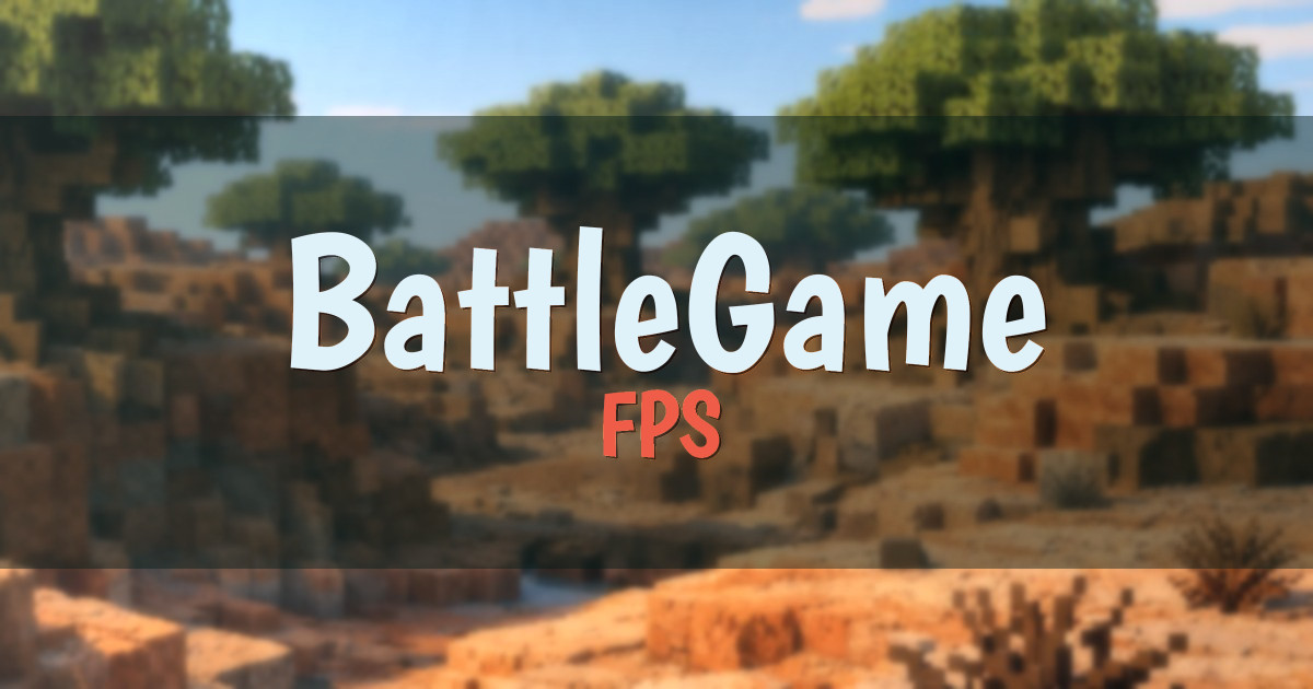 BattleGame FPS Minecraft server