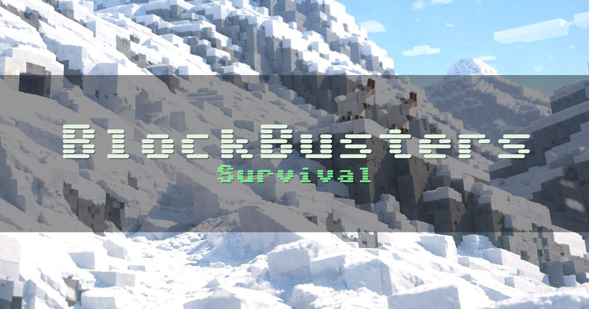 BlockBusters Survival Minecraft server