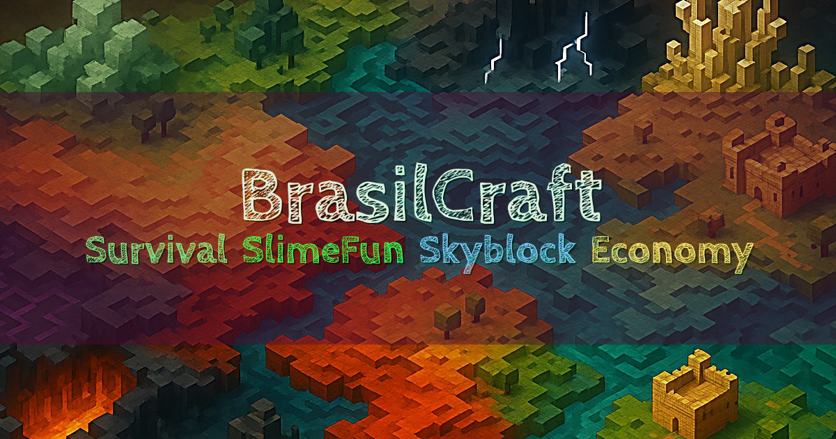Banner for BrasilCraft Survival SlimeFun 1.21x (jogarbrasilcraft.com)