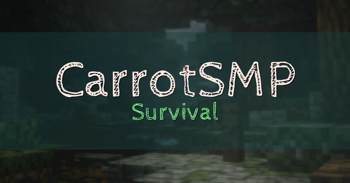 CarrotSMP Survival Minecraft server