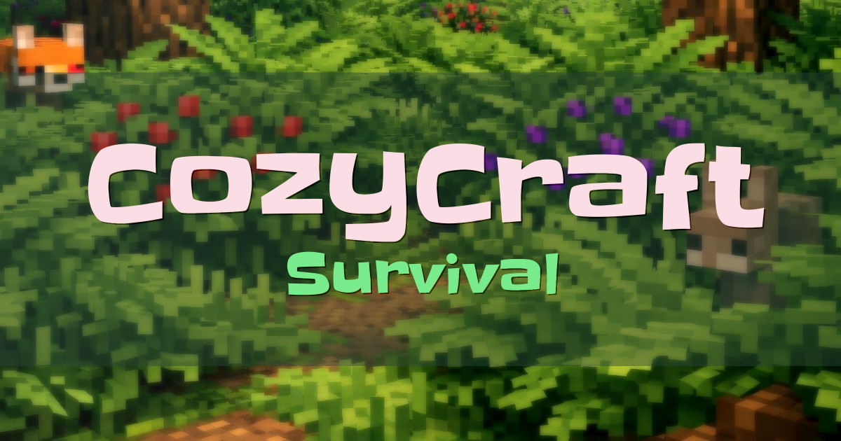 CozyCraft Survival Minecraft server
