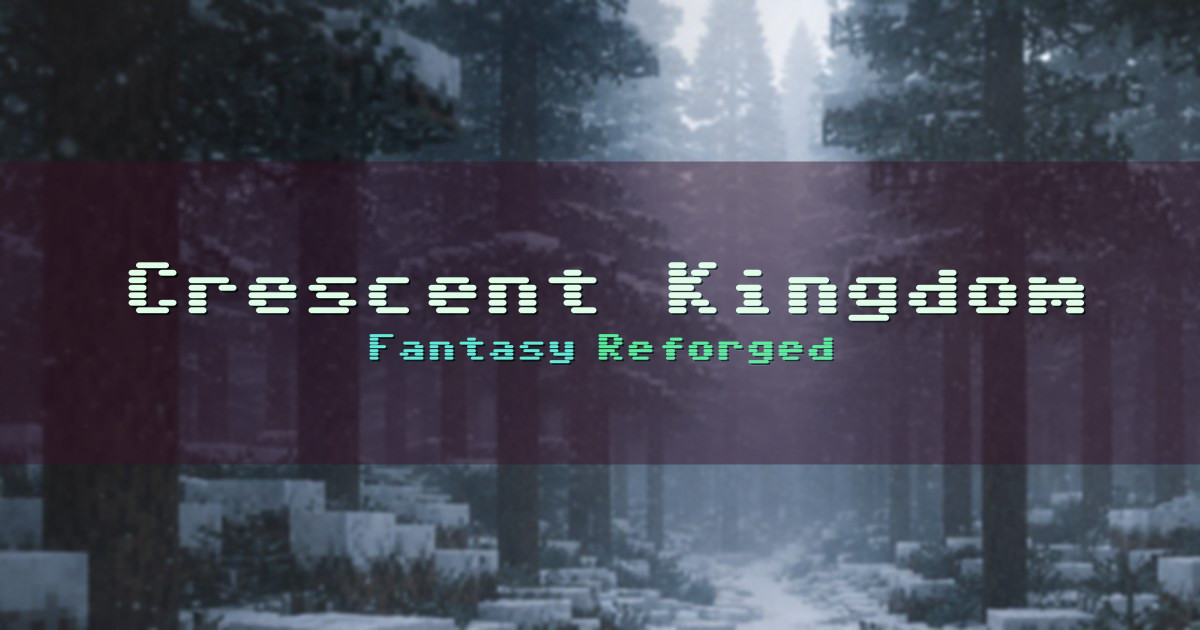 Crescent Kingdom Survival Minecraft server