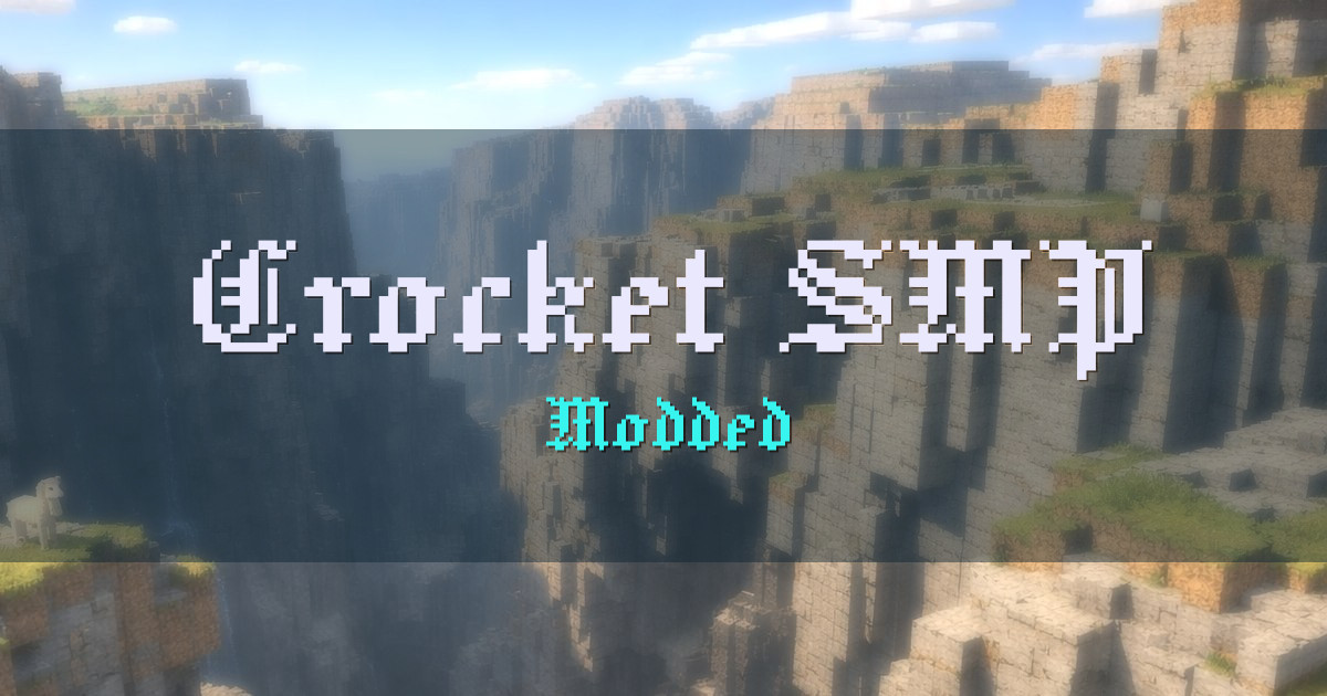 Crocket SMP Modded Minecraft server