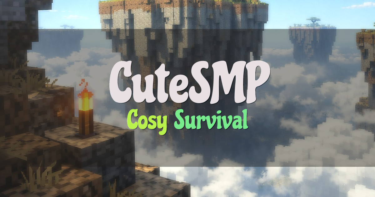 CuteSMP Survival Minecraft server
