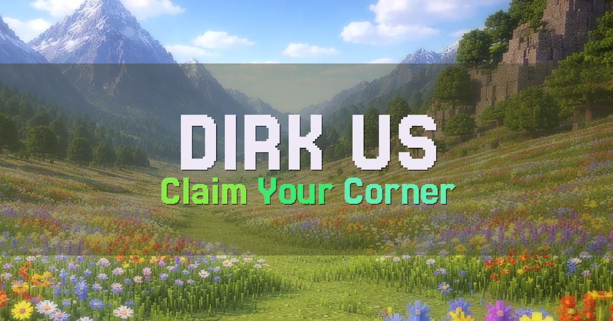 DIRK.US Towny Minecraft server