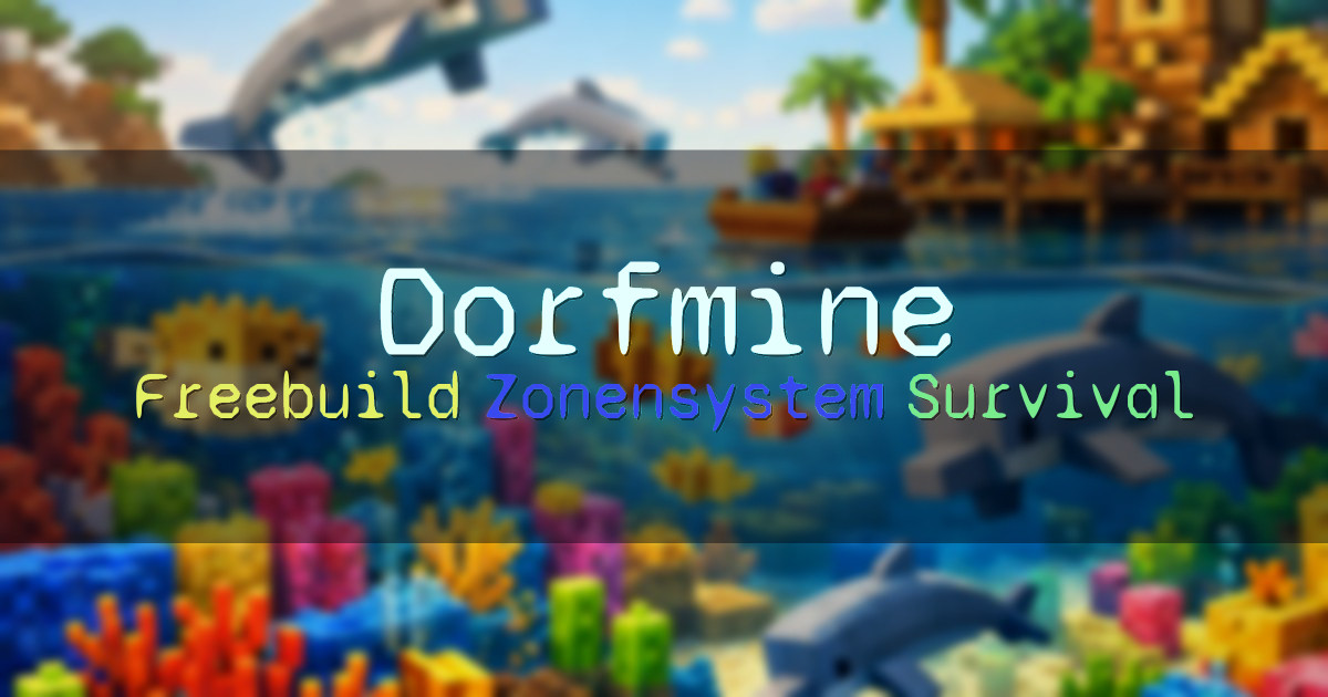 Banner for Dorfmine Deutscher Freebuild Server mit Zonensystem (dorfmine.com)