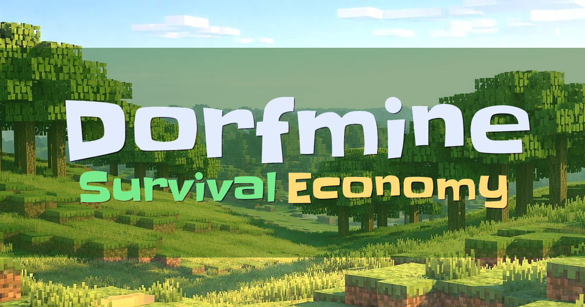 Banner for Dorfmine Survival Economy (dorfmine.com)
