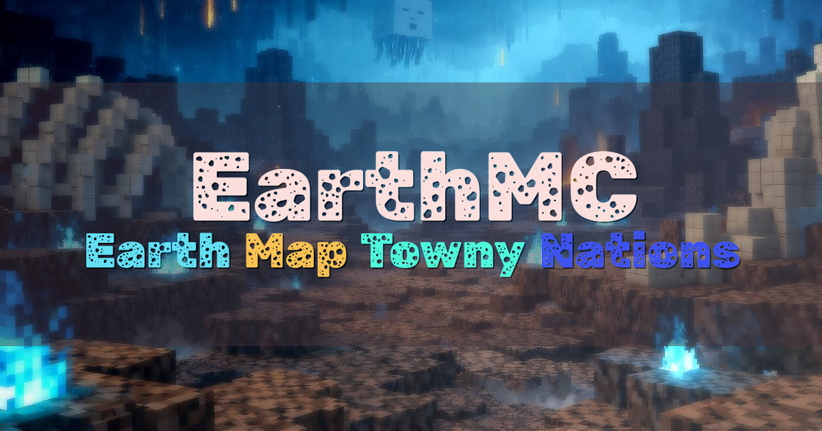 Banner for EarthMC Geopolitical Sandbox on the Earth Map (org.earthmc.net)