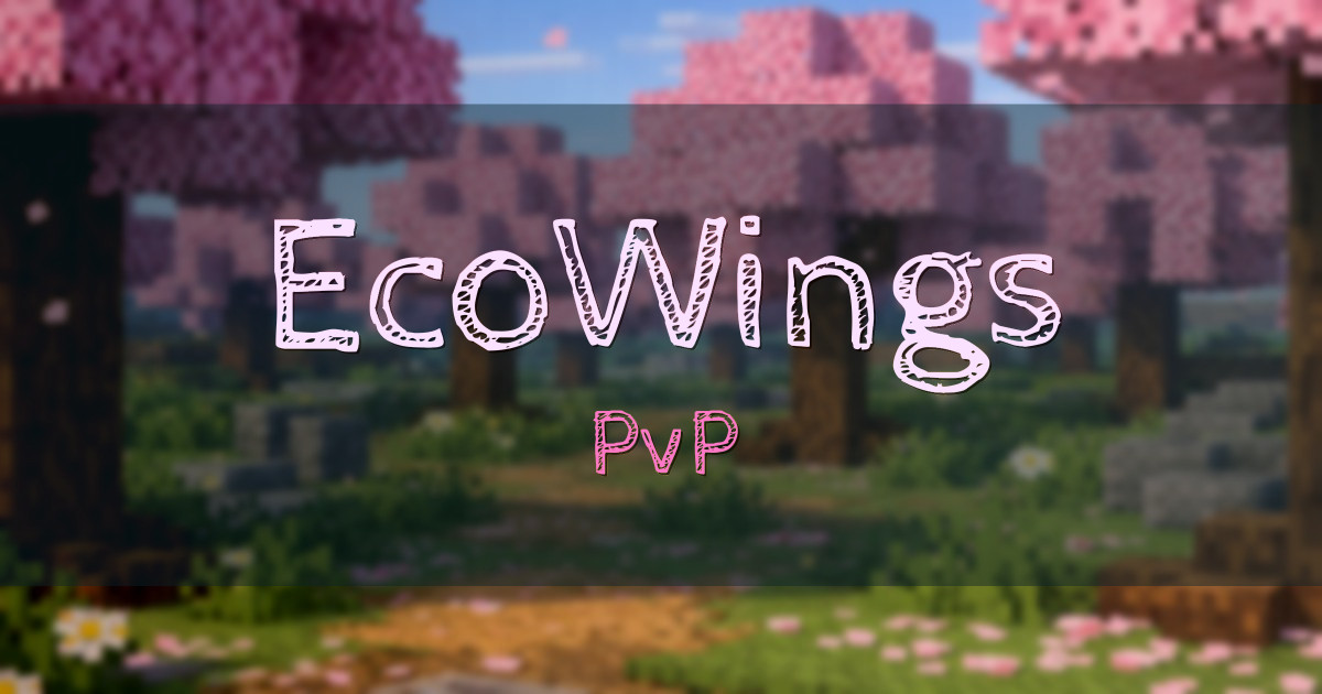 EcoWings PvP Minecraft server